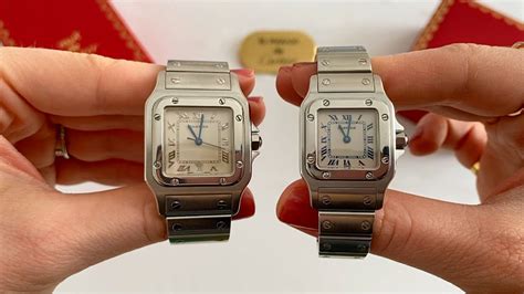 cartier santos 38mm|cartier santos size chart.